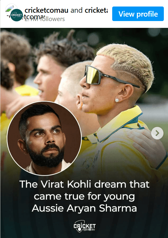 Aryan Sharma’s Dream Comes True